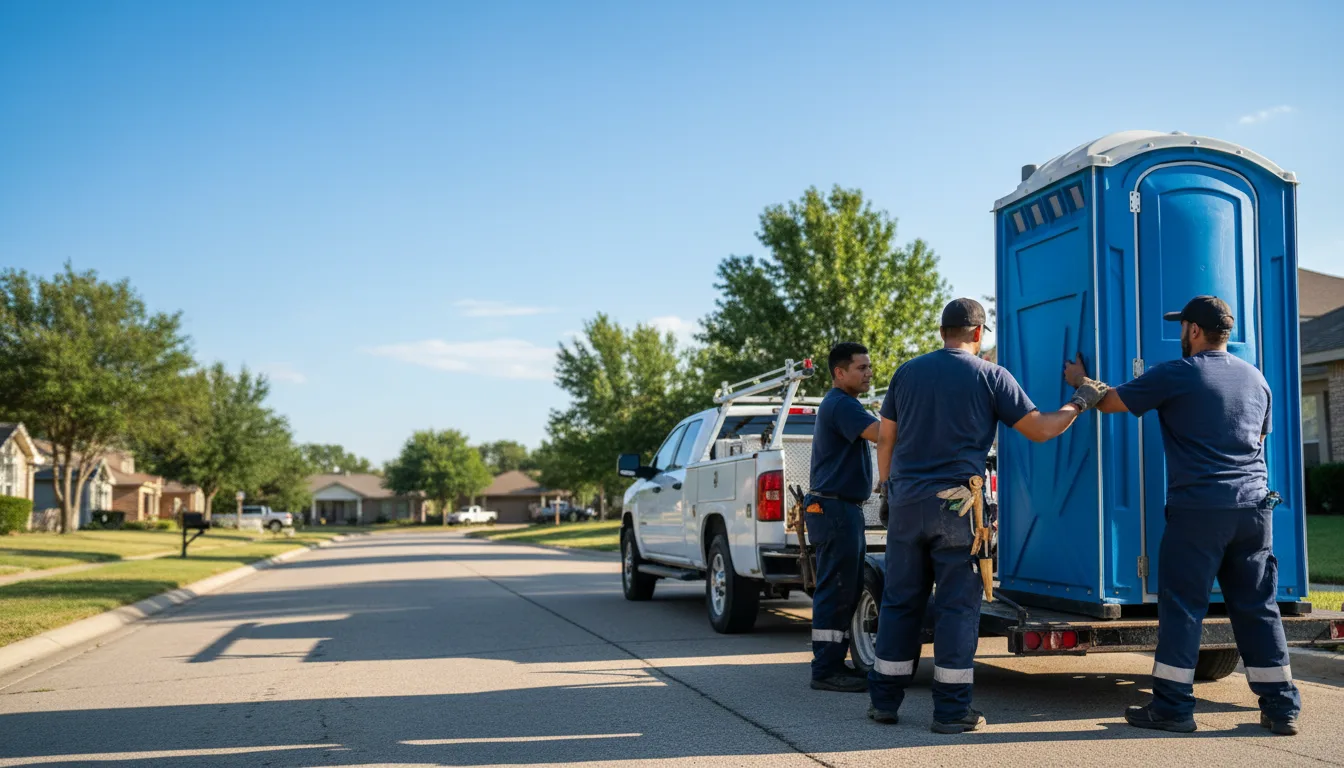 Portable Toilet Rental in Mittie, LA near me